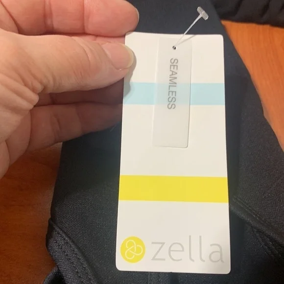 Zella Girls Seamless Sports Bra - Black - size Medium (10/12) - Picture 5 of 6